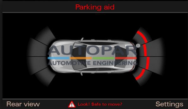 Parkeersensoren Audi A4 - Achter-0