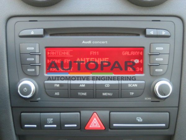 Audi A3 Concert Radio/CD-0