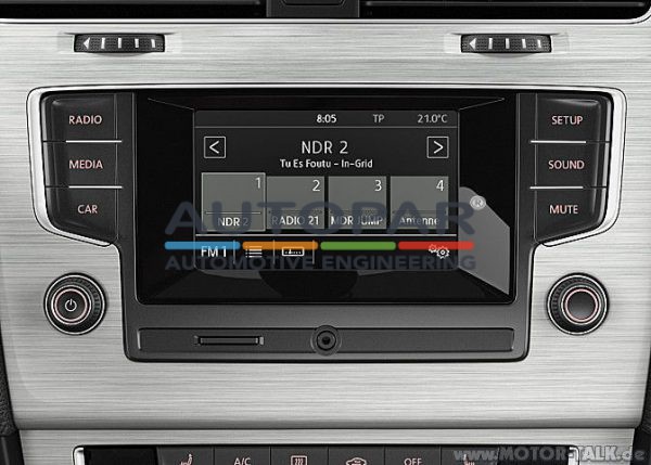 Composition Touch Infotainment Audiosysteem -0