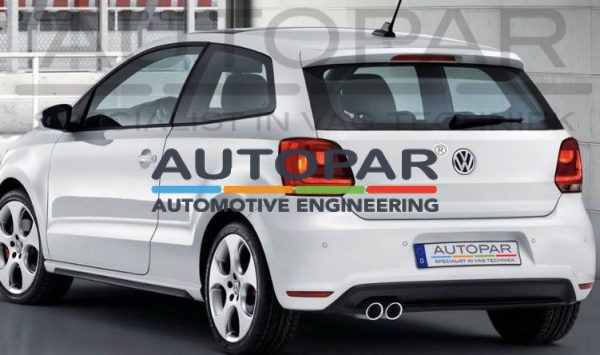 Parkeersensoren VW Polo 6R achterzijde