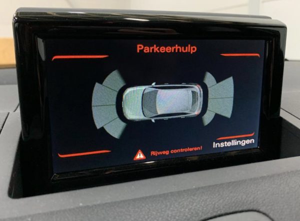 Parkeersensoren Audi A1 Achter beeld