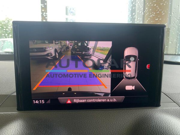 Audi Q2 Achteruitrijcamera dichtbij