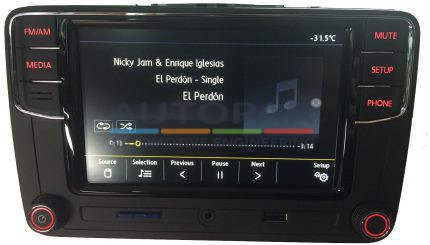 VW RCD660+ Android Auto Bluetooth Multimedia-5334