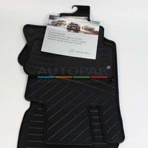 Mattenset rubber Mercedes-Benz CLS