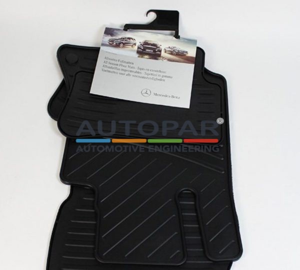 Mattenset rubber Mercedes-Benz CLS