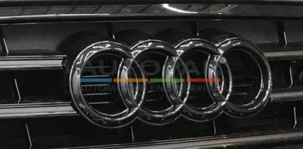 Audi logo Zwart voorbumper origineel Audi