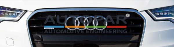 Audi A4 logo chrome