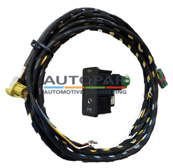 Audi A3 8V - USB AUX IN Bedrading set - Compleet