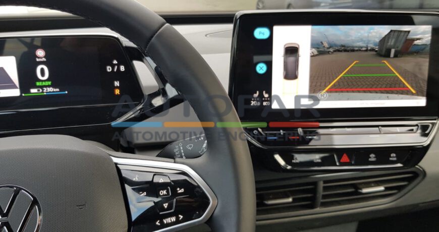 Volkswagen ID3 achteruitrijcamera autopar origineel dashboard