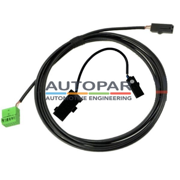 bedrading microfoon kabel set tbv Volkswagen Seat Audi Skoda