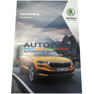 Originele handleiding instructieboekje Skoda Karoq voorzijde