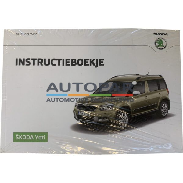 Originele handleiding instructieboekje Skoda YETI