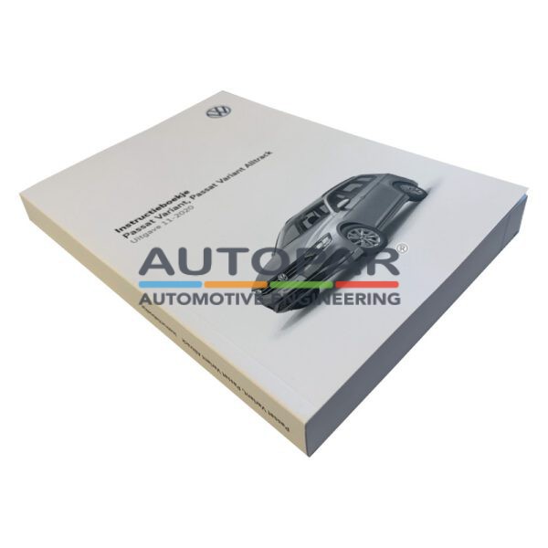 Originele handleiding instructieboekje Volkswagen Passat & Passat Variant Alltrack zijkant autopar