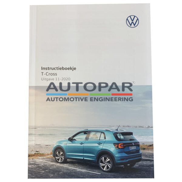 Originele handleiding instructieboekje Volkswagen T-Cross Autopar