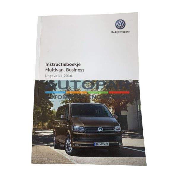 Originele handleiding instructieboekje Volkswagen T6 MULTIVAN