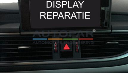 Audi A7 zwart display zwart scherm probleem reparatie