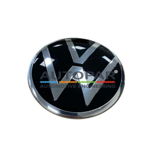 Origineel logo Volkswagen UP! zwart/chroom